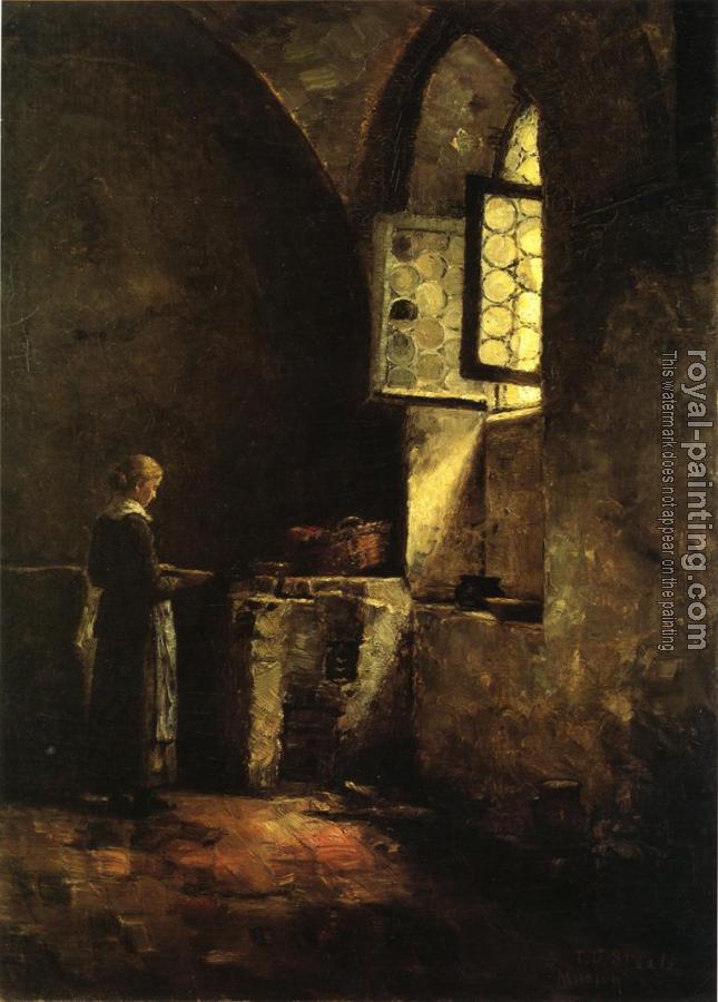 Theodore Clement Steele : A Corner in the Old Kitchen of the Mittenheim Cloister